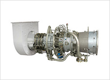 Small size gas turbine generator/compressor package